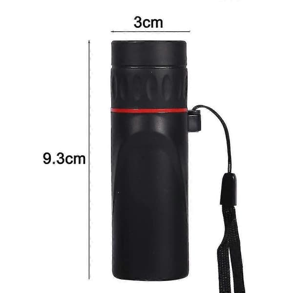 HD Optical Monocular Binoculars Low Magnification Night Vision 10x Range for Travel Hunting