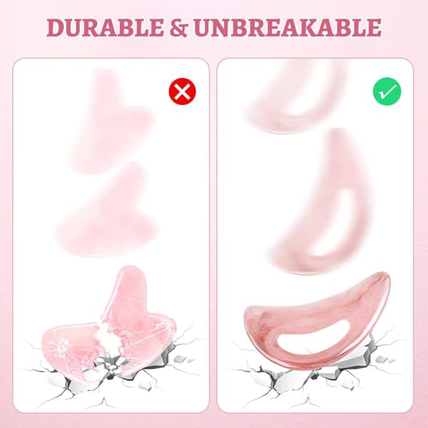 Gua Sha Massage Tool with Resin Handle - Excellent Scraping Tool for