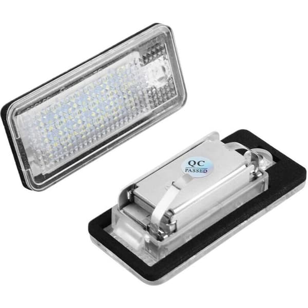 2 stk Bil LED Skiltlys Lampe Kit For Audi A3 S3 A4 S4 B6 B7 A6 C6 S6, DEBUNS