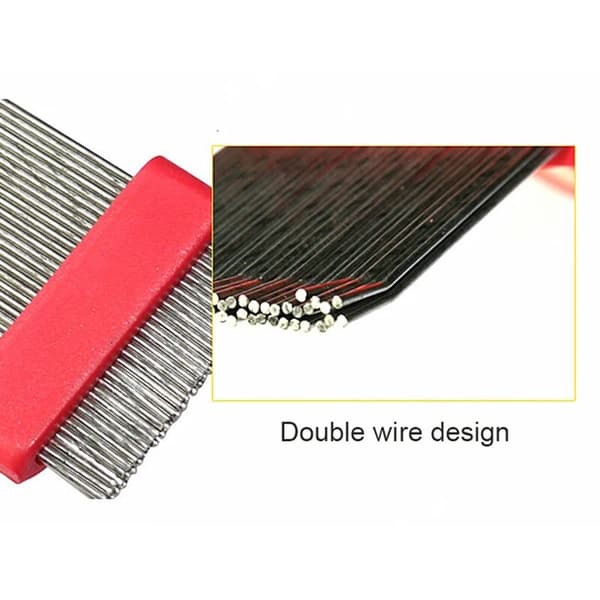 Universal Cold HVAC Fin Straightener Cleaning Brush Rake 1 pc