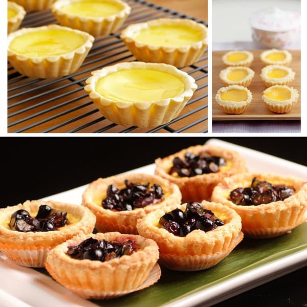 1/3/5 stk/sett Eggterteform Rustfritt stål Bakeform Kjøkkenbakeredskap 5 STK 5PCS