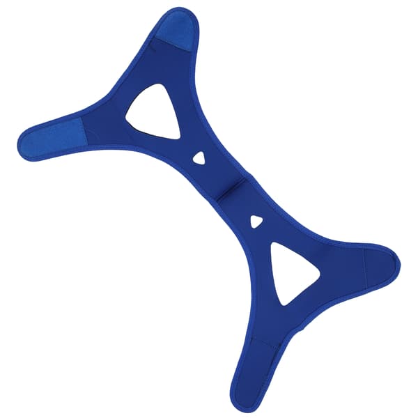 Anti-snoring belt, triangular chin strap, snoring protection, jaw bandage with breathing hole