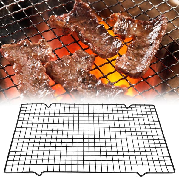 Rectangular BBQ Grill Net Grill Grate Outdoor Camping Picnic Tool