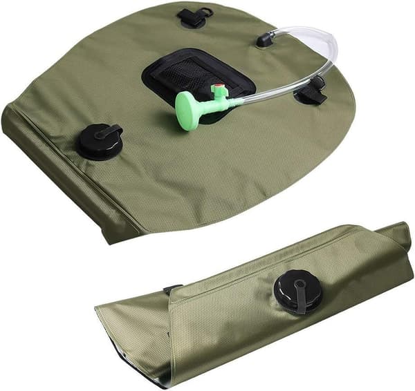 Soldusjpose 20L Solvarme Campingdusjpose med Avtakbar