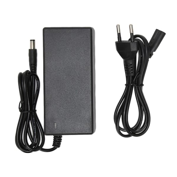 42V 2A Batterilader DC5,5x2,5 Hurtiglading Universal Strøm for 36V Litiumbatteri 100-240V EU-kontakt 0,0