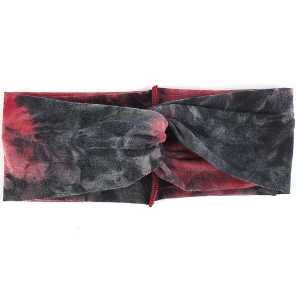 5-pakke bohemske elastiske sportshårbånd, tie-dye, brede