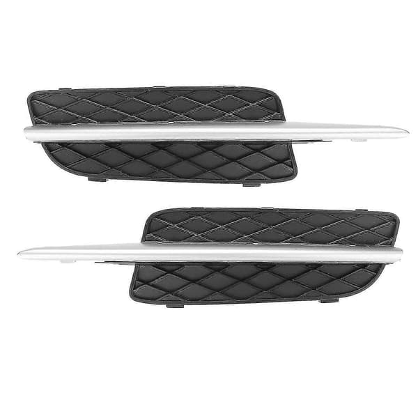 Car Front Bumper Lower Grille Cover & Chrome Trim For- X5 E70 X6 E71 2007-2010 51117159593/51117168