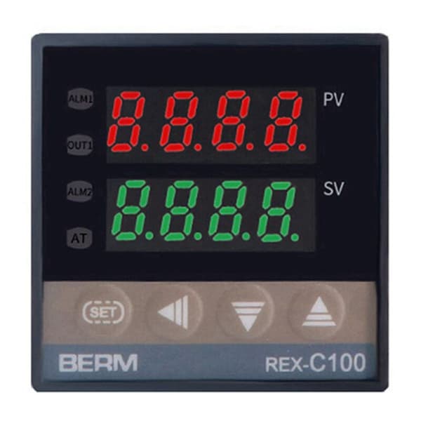 -C100 Digital temperaturregulator termostatutgång Max.40A relä K termoelementsensor
