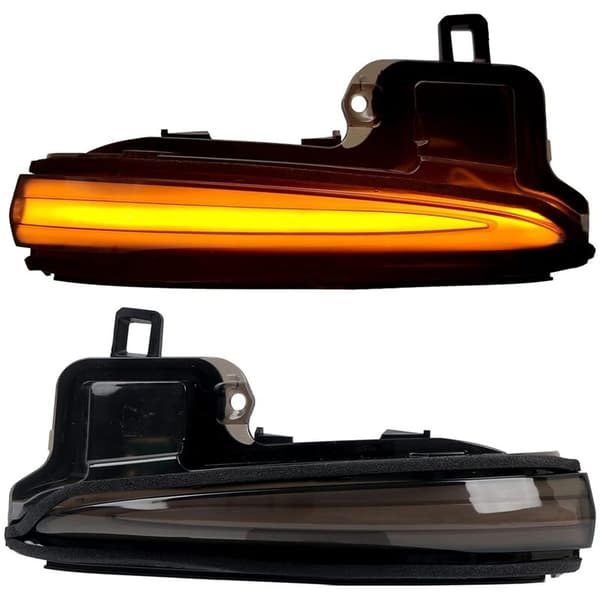 LED-sidespeil, dynamisk sekvensiell blinklys for XA50 XU70, 2-pakning