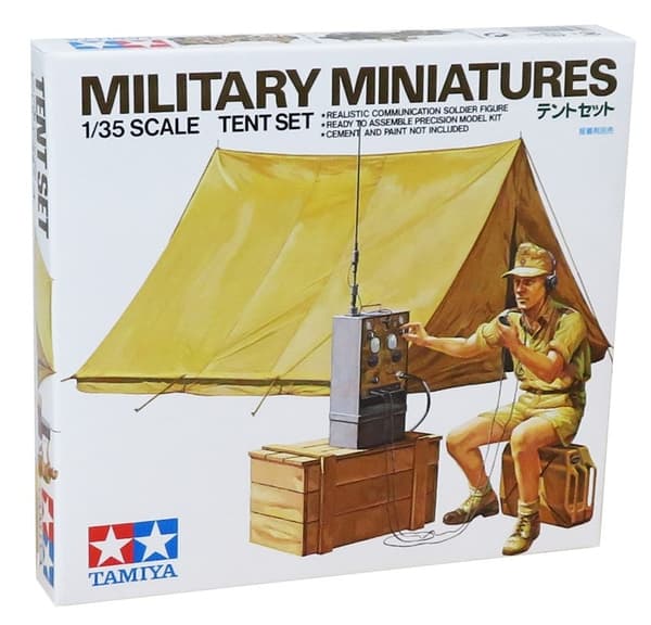 Tamiya Modellbygging Telt Skala 1:35
