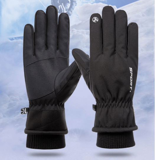 Touchscreenhandsker vandtætte sorte (L/XL)