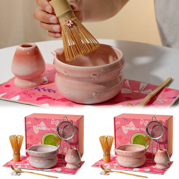 Japanese Matcha Ceremony Accessories Simple Tool Kit for Making Matcha Drinks for Tea Matcha Lovers