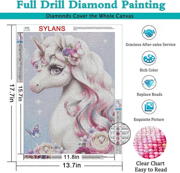 5D Diamantmålning, Full sten-växtkrans-serie -(Väggkrans)-12*16 tum