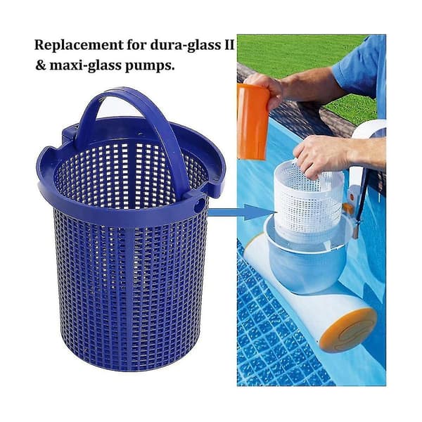 Erstatningskurv til poolsi - til -glas II, maxi-glas II,-glas, 2-pak poolskimmer si