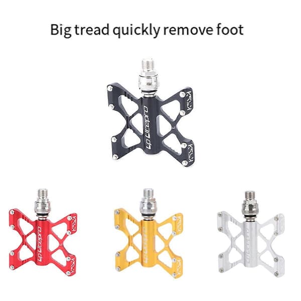 Litepro K5 Quick Release Pedal Folding Bicycle Pedal Bike Part Red