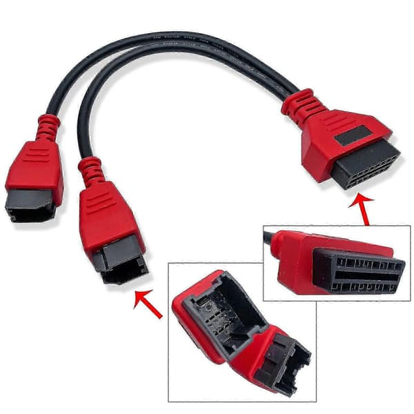 CHRYSLER 12+8 -adapterikaapeli Autel MaxiSys Pro MS908P MS906 MK908P -laitteelle