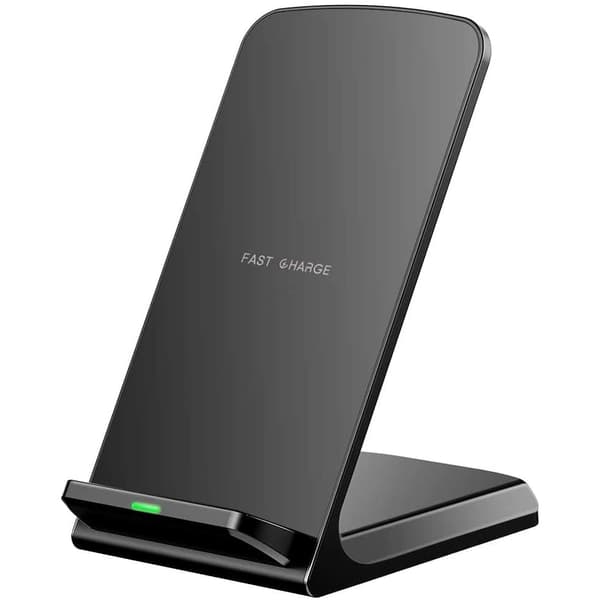 QI Trådløs Opladning Mobil Stand / Dockingstation - iPhone, Android