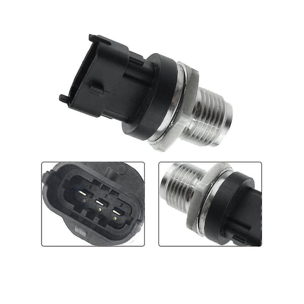 0281002907 Drivstofftrykksensor Høytrykks Common Rail Trykksensor Biltilbehør Passer