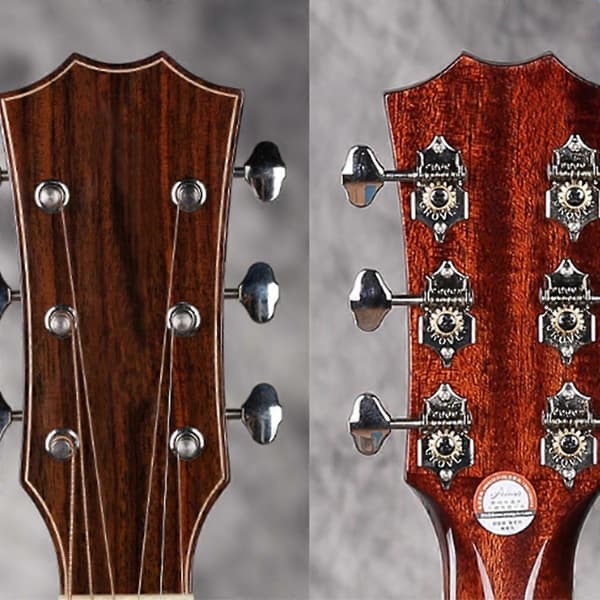 3R 3L For Gitarstrengstemmere Åpen Gear Stemmeskruer Mekanikk