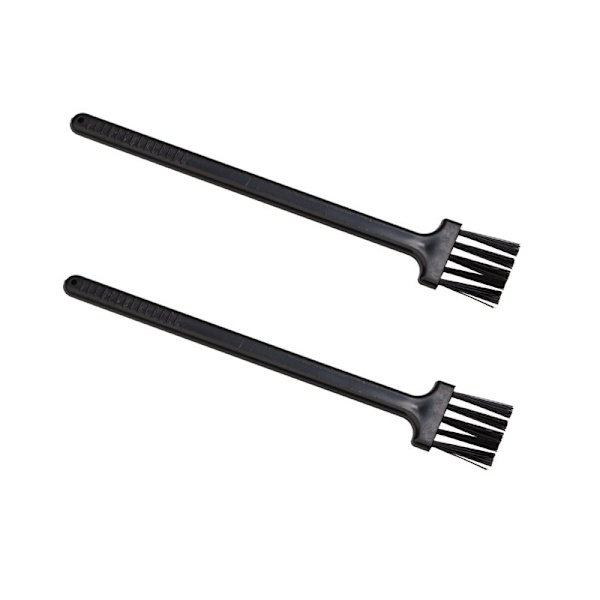2 ST Computer Keyboard Cleaning Brush Small Portable PP Handle Nylon Antistatic Brushes for Computer and Small Space 2 Pack 2 Pack