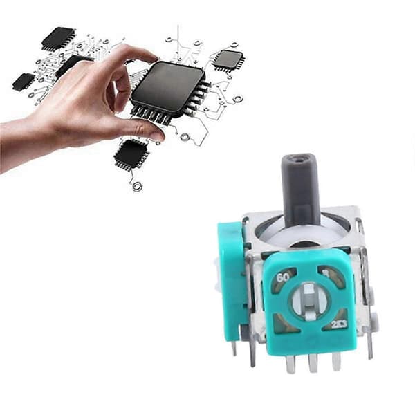10 stk 3D Analog Joystick Sensor Modul Potensiometer for Reparasjonsdeler til Spillkontroller