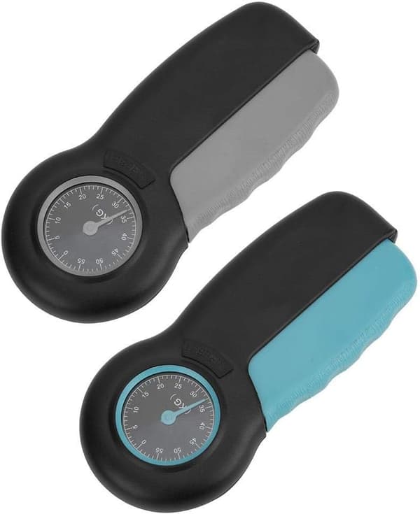 (Grå) Bärbar handdynamometer Digital handgreppsstyrka M
