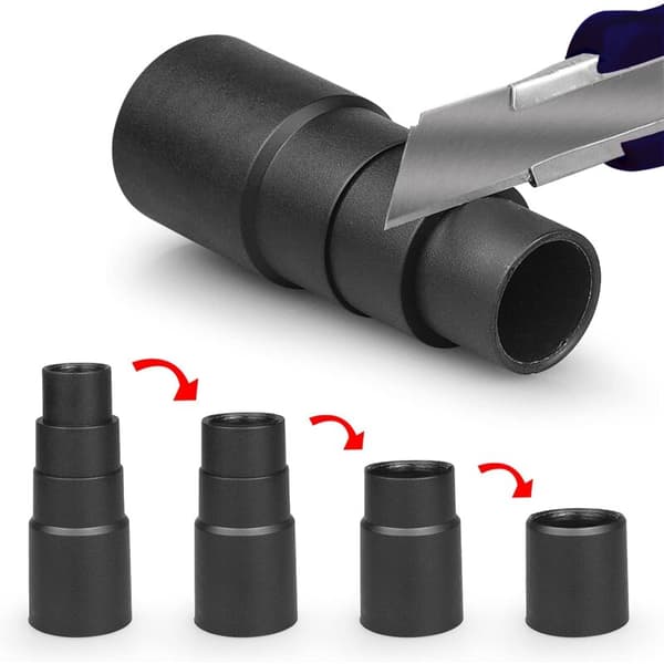 Støvsugeradapter, Støvsugerslangeadaptere, Til Universal Støvsugerslangeforbindelse 3 Dele (20MM-35MM)