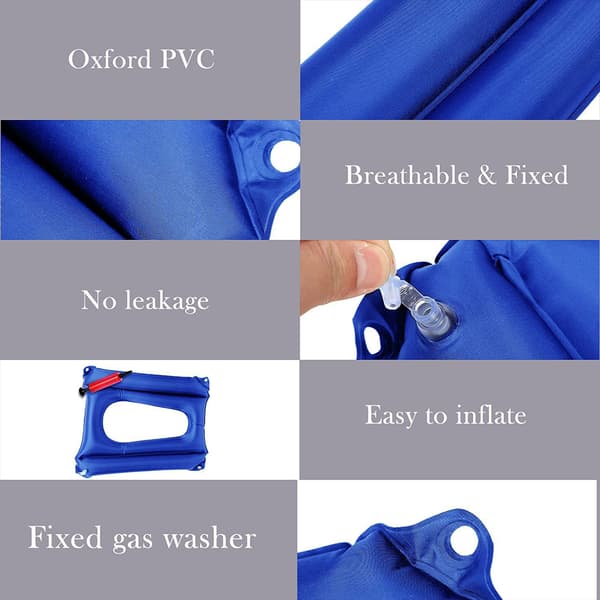 Inflatable Square Cushion Breathable Comfort Inflatable Air Chair