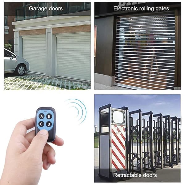 Cloning Duplicator 315Mhz Remote Control Multi-Frequency Fixed Rolling Code for Garage Door Wireless Copy-B