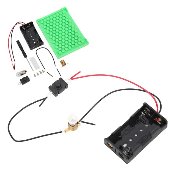 DIY Parallel Series Circuit Learning Kit Physics Science Experiment Project for Kids Students