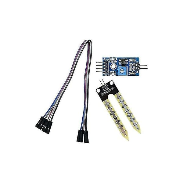 5 st jordfuktighetssensor fuktighetsdetektering vatten sensor modul Yl-69 sensor och Hc-38 modul för Arduino