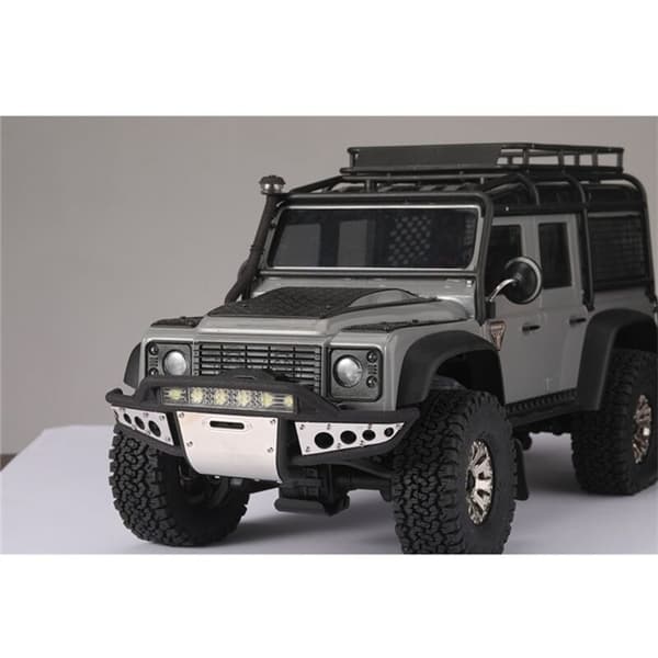 Kofanger med LED-lys til TRX4M 1/18 RC Crawler Bil Opgraderingsdele Tilbehør