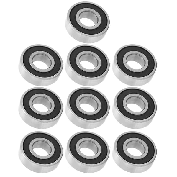 10 kpl 6202-RS musta laakeriteräs syväurakuulalaakeri 15mm