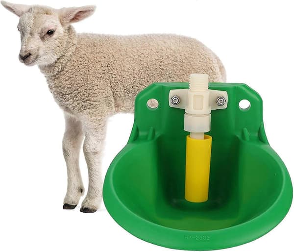 Automatic Water Bowl for Sheep, Complete Parts, High Efficiency for Indoor Use