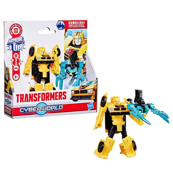 Transformers Cyberworld Armored Cyber Changers, Bumblebee multifärg