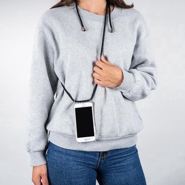 Back cover with lanyard - Suitable for Huawei P30 / Shockproof