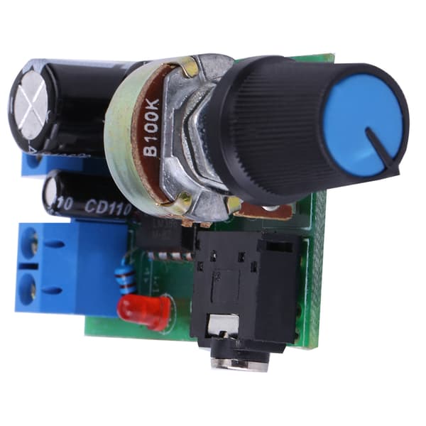 1 * LM386 Super MINI forstærkerkort 3V-12V effektforstærker