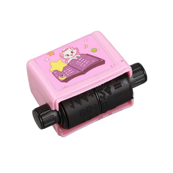 Math Practice Stamps for Kids Student Reusable Easy to Use Portable Math Roller Stamp for School Division Method
