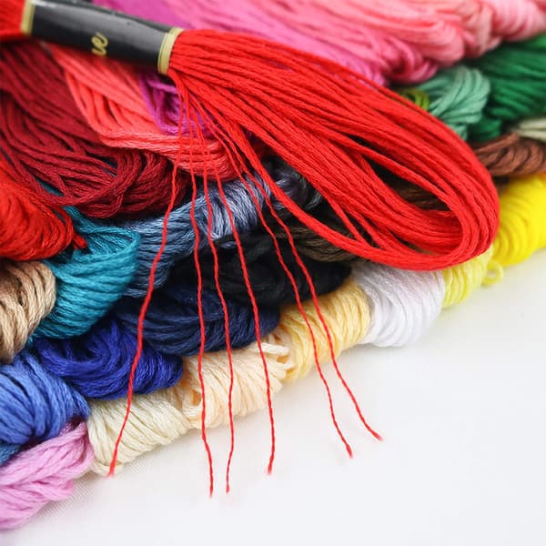 Rainbow Embroidery, Cross Stitch Thread, Bracelet, Craft Thread, 50-pack