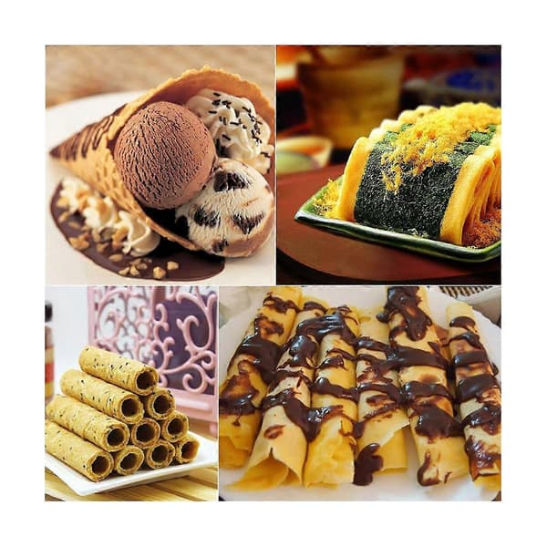 Waffle Cone Maker, Waffle Cone Maker Kitchen Gas Baking Tool Mold for Home, Kitchen, Restaurant