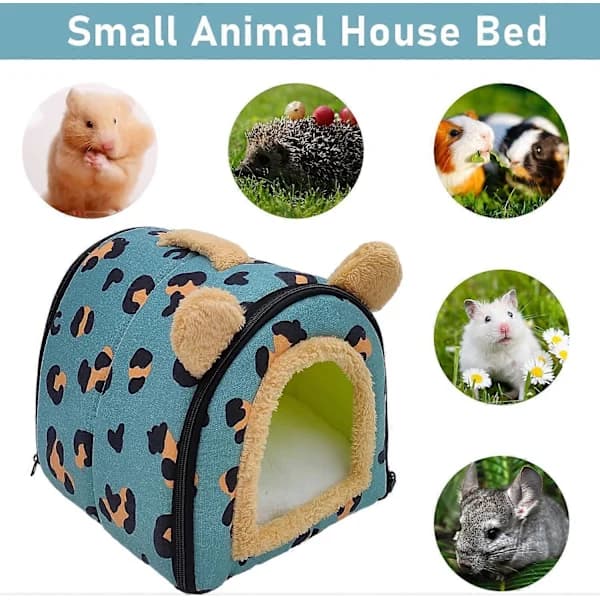 1 Guinea Pig Bed Nest Doll Pet Tent with Removable Padding Suitable for Guinea Pigs