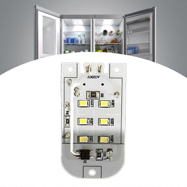 Energieffektive LED-lysstrimler Erstatnings-LED-lyskort PCB-tekstur Køleskabsbelysning til køleskabsmodel 2 stk. 2pc