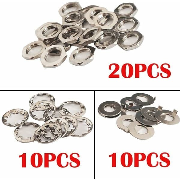 10 stk. Mini vippekontakt, AC 125V 6A / 250V 2A, SPDT ON-OFF-ON 3-benet, Rød, til bildele