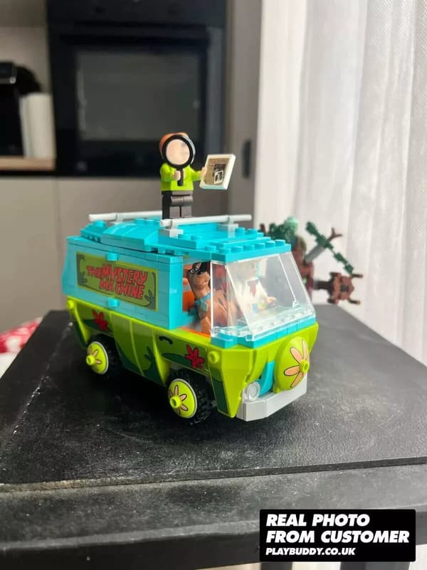 Scooby-Doo Mystery Machine Building Blocks 305 Pieces MOC Assembly Blocks-FF-