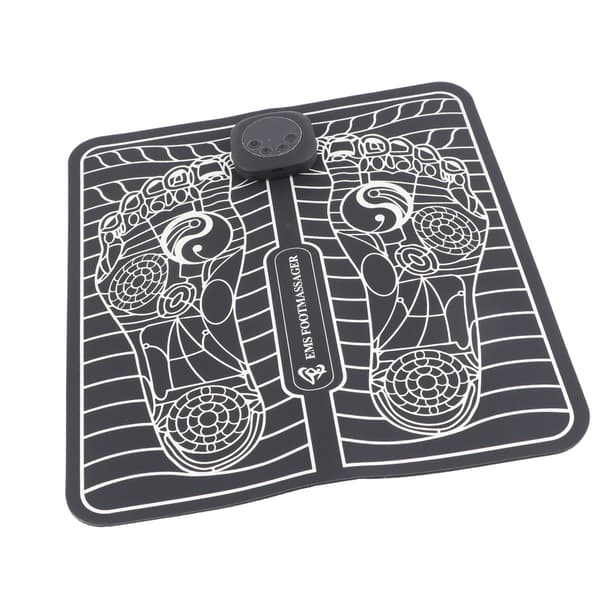 Electric Foot Massager Mat USB LCD EMS Foot Pad Foot Stimulator Machine