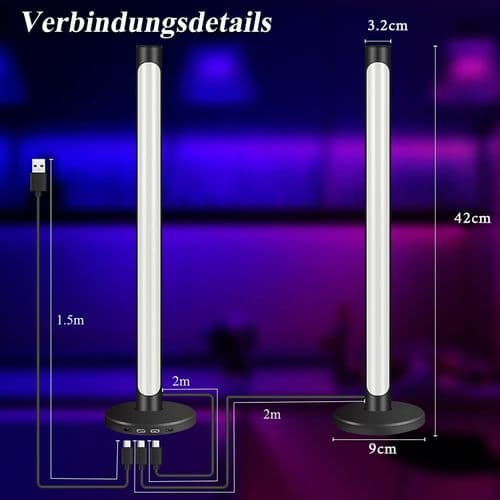 Smart LED-lyslist, RGB TV-bakgrunnsbelysning med bakgrunnsbelysning