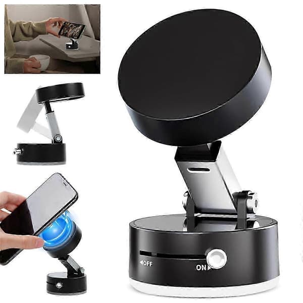 Magnetic Vacuum Suction Cup Phone Holder, Magnetic Multifunctional Holder, Foldable and Extendable Magn