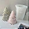 Origami Christmas Tree Silicone Molds, Perfect for Creating Scented Soy Wax Candles, Flexible & Reusable High Temperature Resistant Molds, Idea