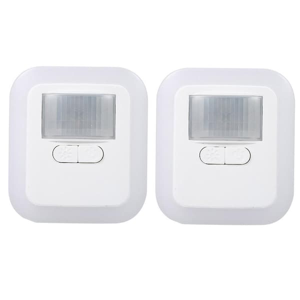 LED Plug-in Motion Sensor Light Wall Night Light with Brightness & 30s/60s/90s/120s Lighting Time Adjustable