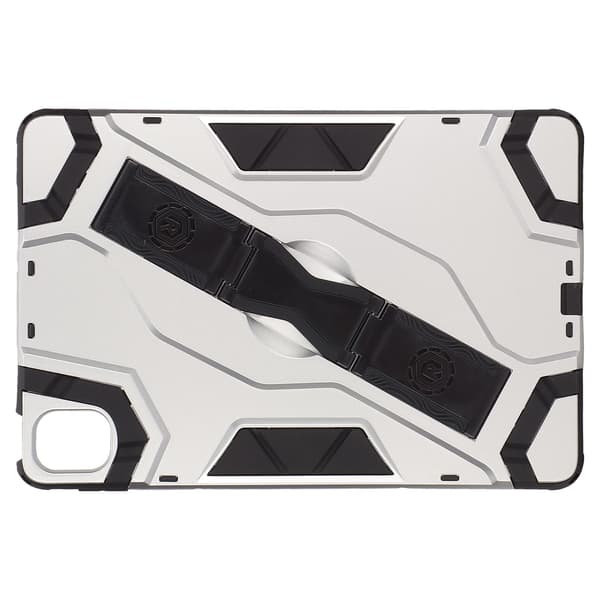 Tablet Case Ultra-thin Heavy Duty Shockproof Tablet Protective Case with Shoulder Strap Hand Strap for Mi Pad 5Silver